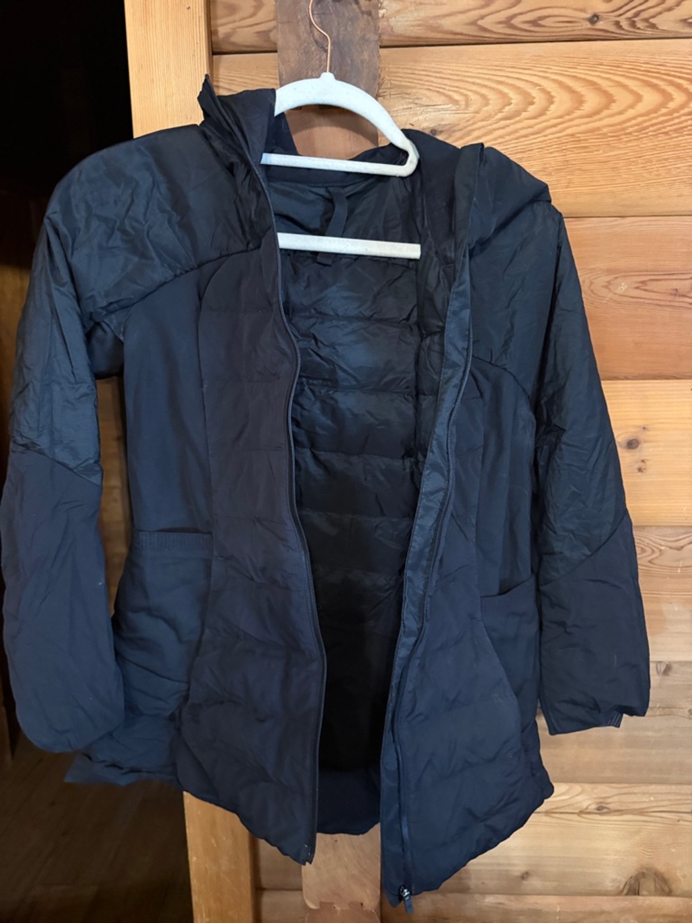 Women’s Black Puffer Coat Jacket